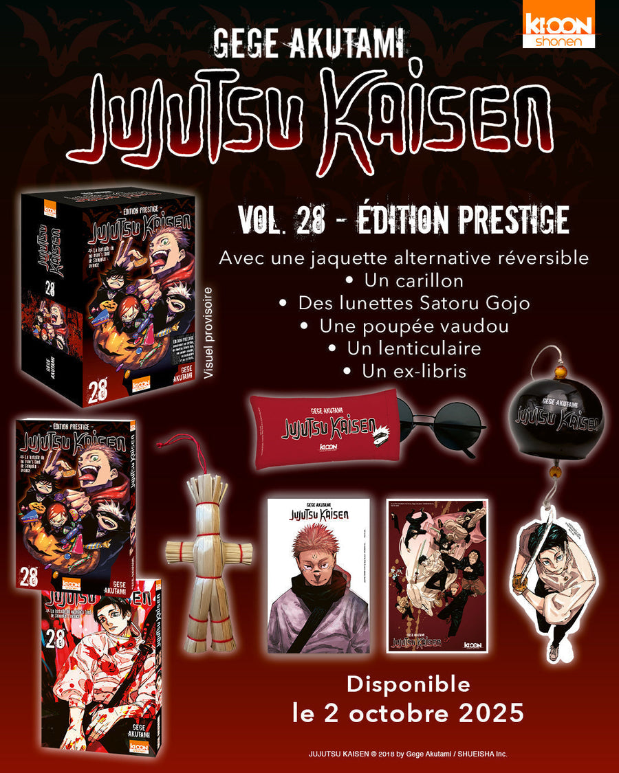 Jujutsu Kaisen – Tome 28 Édition Prestige (Ki-oon)