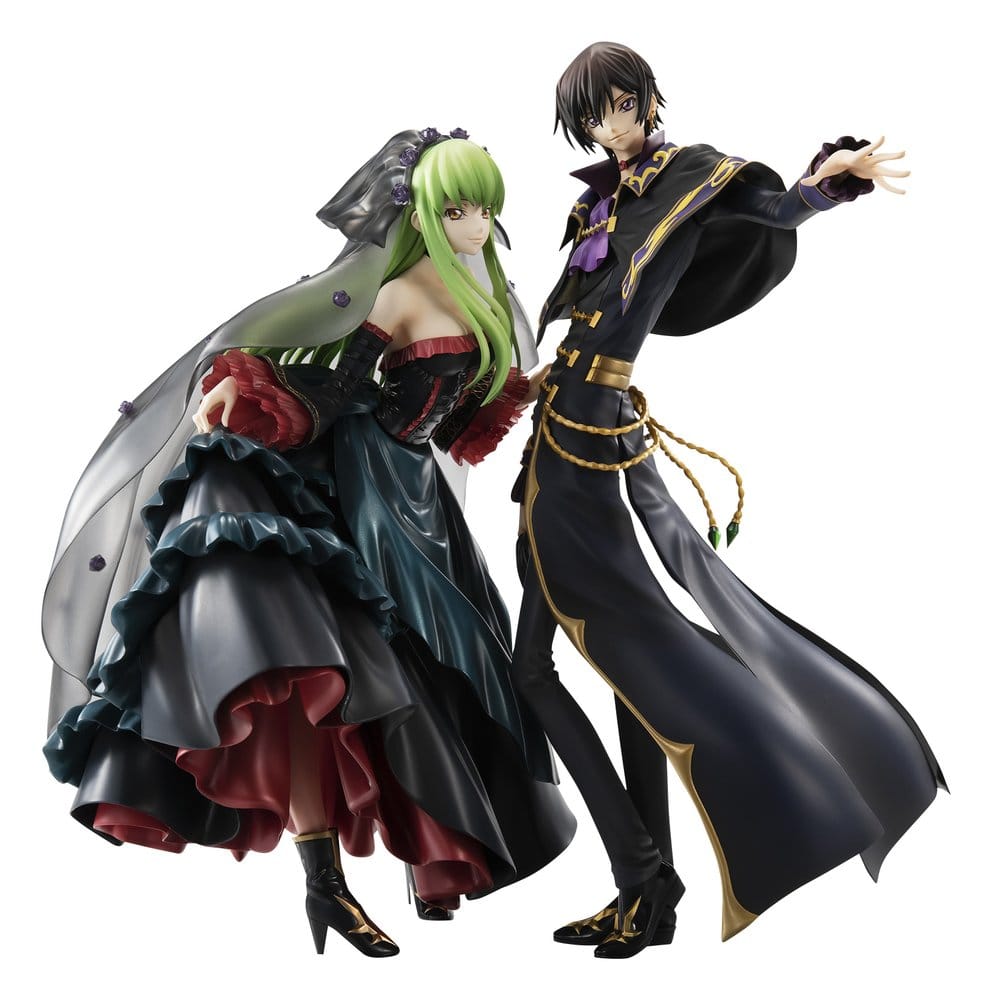 Code Geass Lelouch of the Rebellion pack 2 Precious G.E.M. Series statuette L.L. & C.C. 20th Anniversary