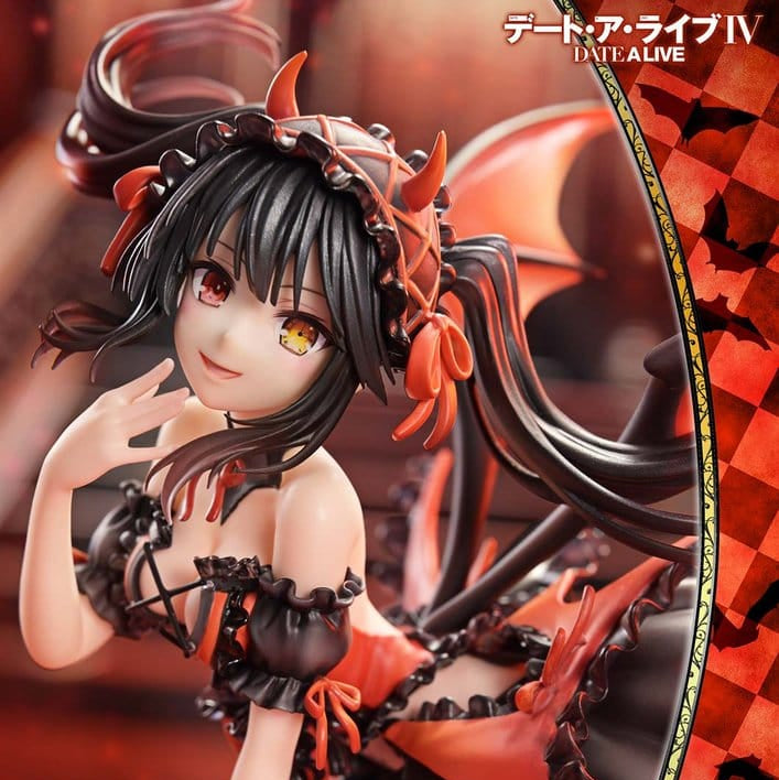 Date A Live Dead statuette PVC 1/7 Prisma Wing Kurumi Tokisaki succubus