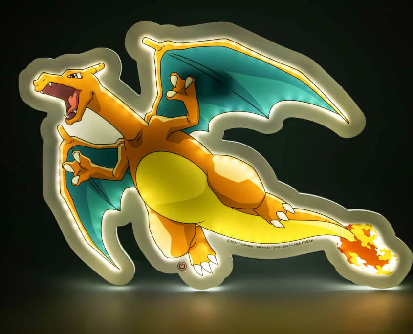 Lampe Murale Charizard – Pokémon – Light Up Neon Style