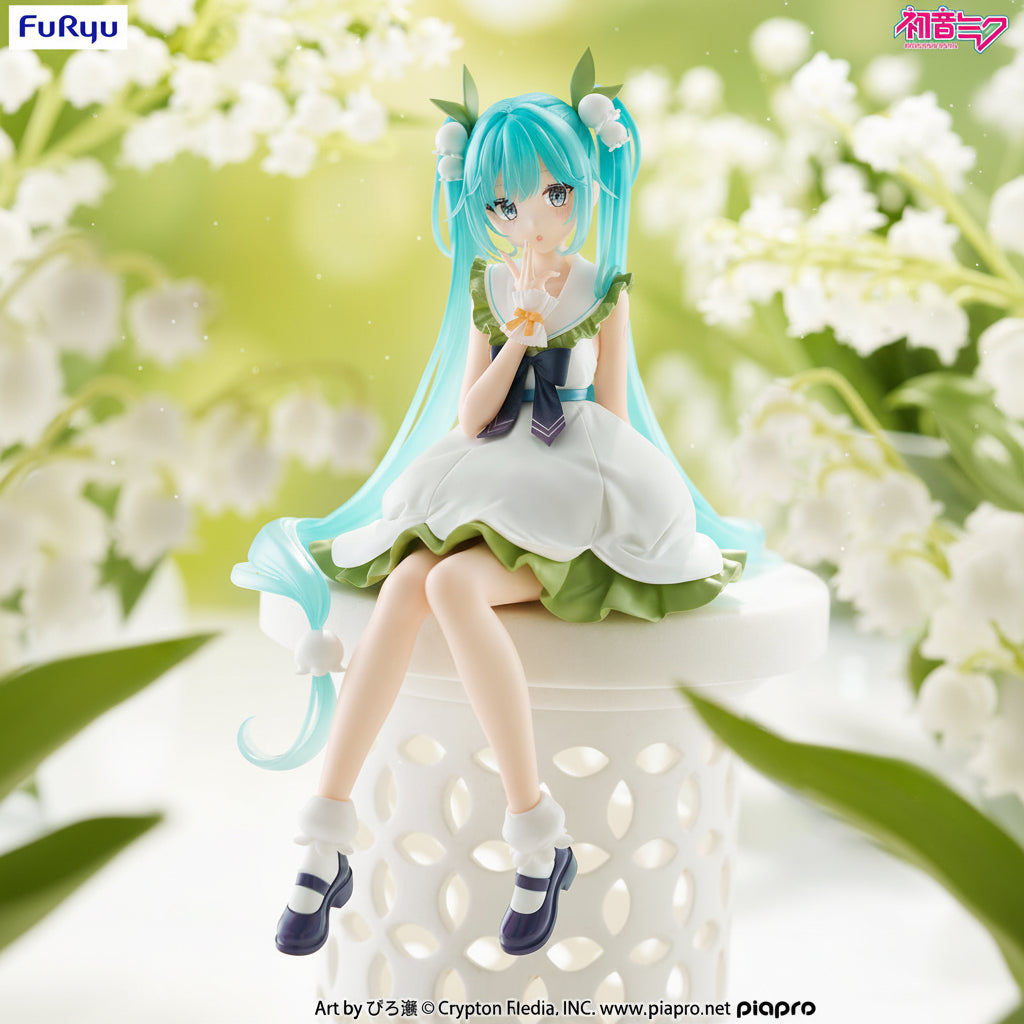 Hatsune Miku - Nudoru Stopper Figurine Flower Fairy - Lily of the Valley