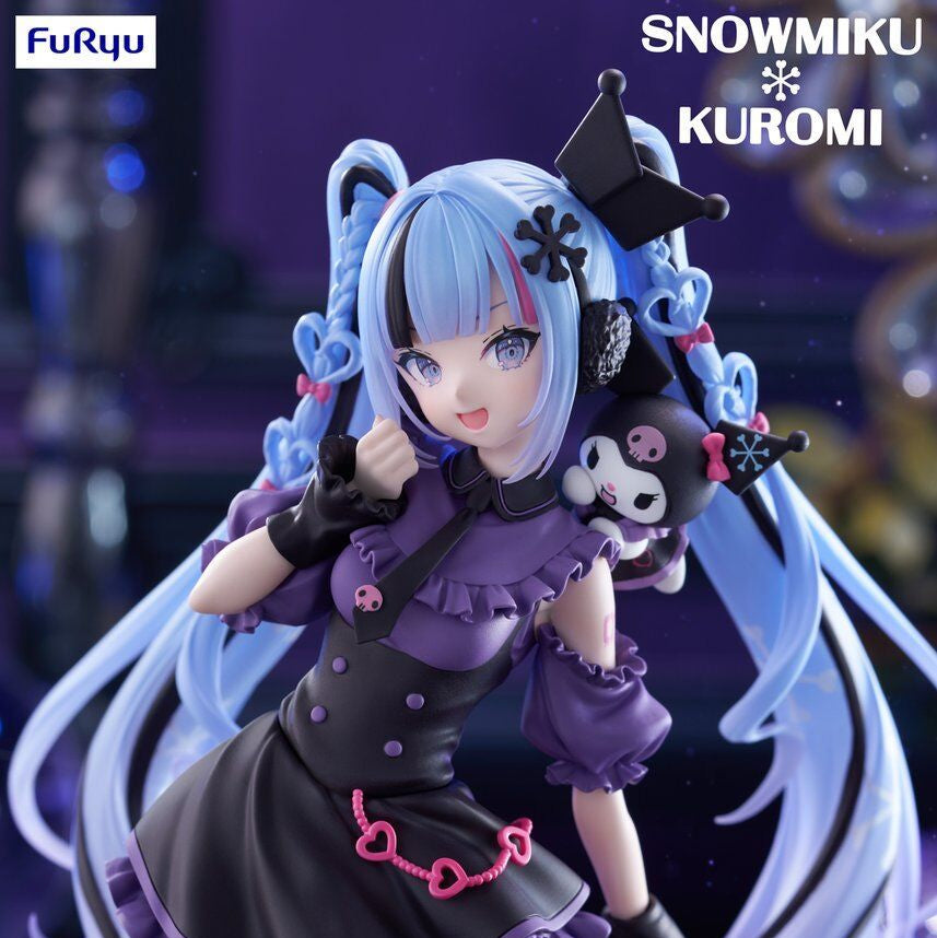 Hatsune Miku Series Trio-Try-iT Figurine Yuki Miku x Kuromi