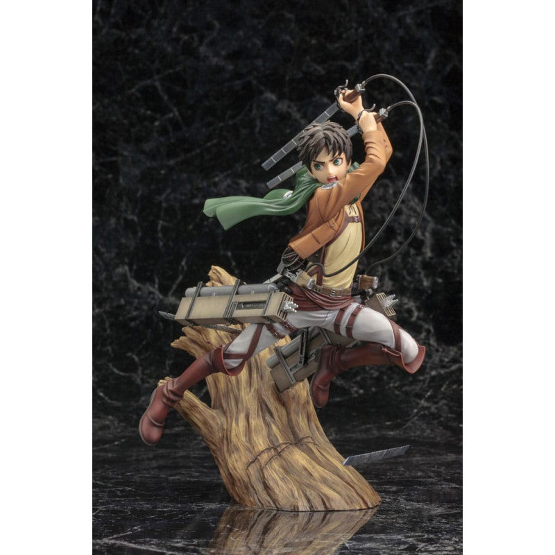 L'attaque des titans - Figurine de Eren Yeager - ARTFXJ Kotobukiya
