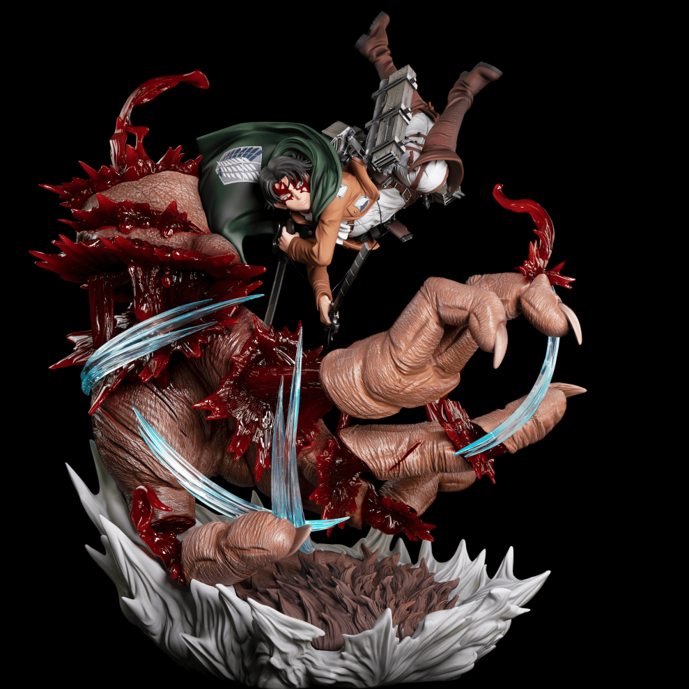 L’attaque des Titans / Attack On Titan - Livai Versus Le Titan Bestial