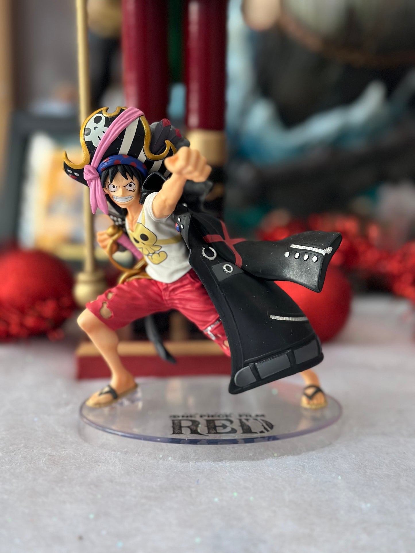 One Piece : Film Red - Figurine Monkey D Luffy - Ichibansho (sans boîte)