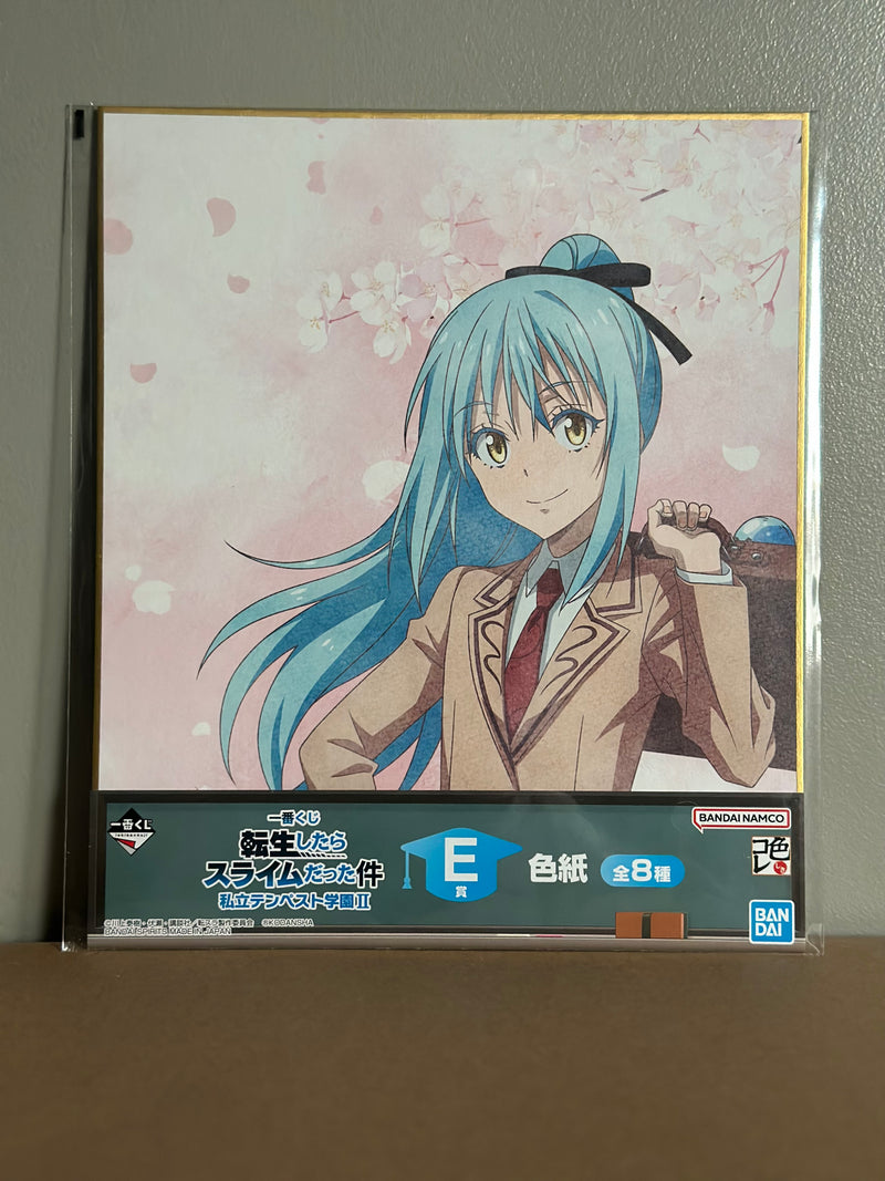 That time i got reincarnated as a slime - Shikishi Limule (E)