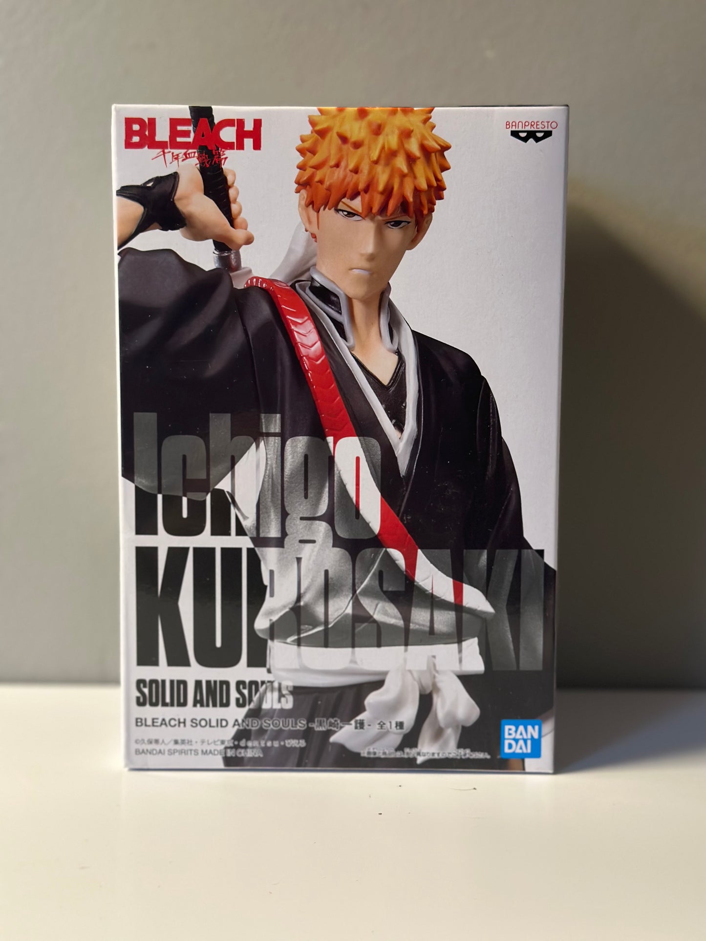 Bleach - Figurine Ichigo Kurosaki - Solid And Souls