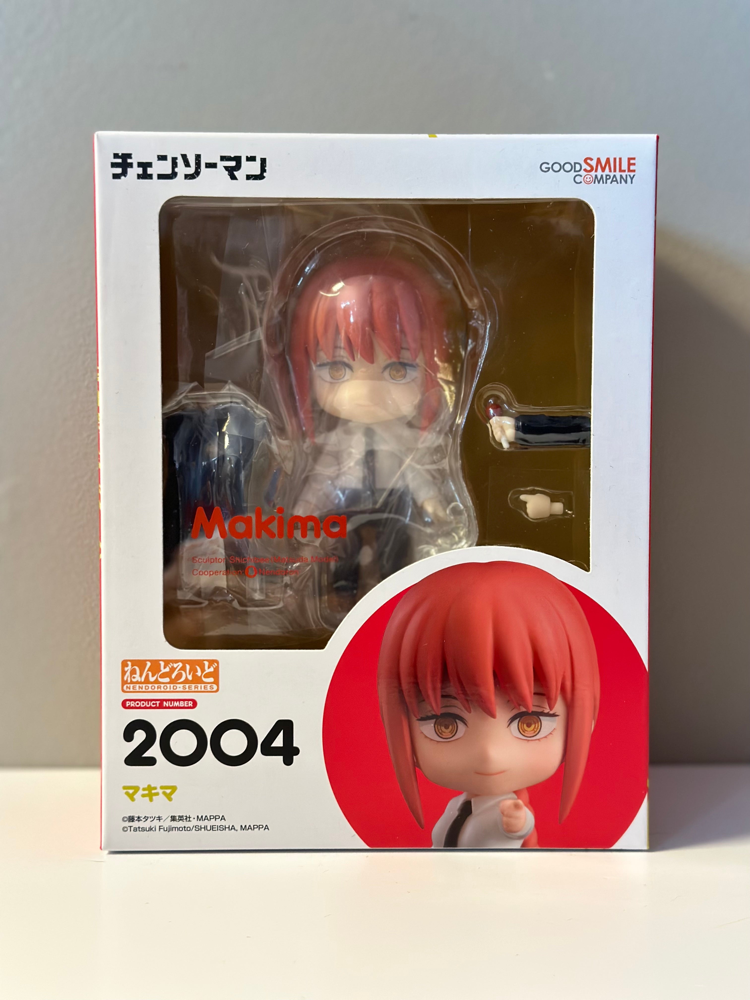 Boneco Nendoroid Chainsaw Man Makima plástico sem escala pré-pintado Boneco Nendoroid Chainsaw Man Makima plástico sem escala pré-pintado