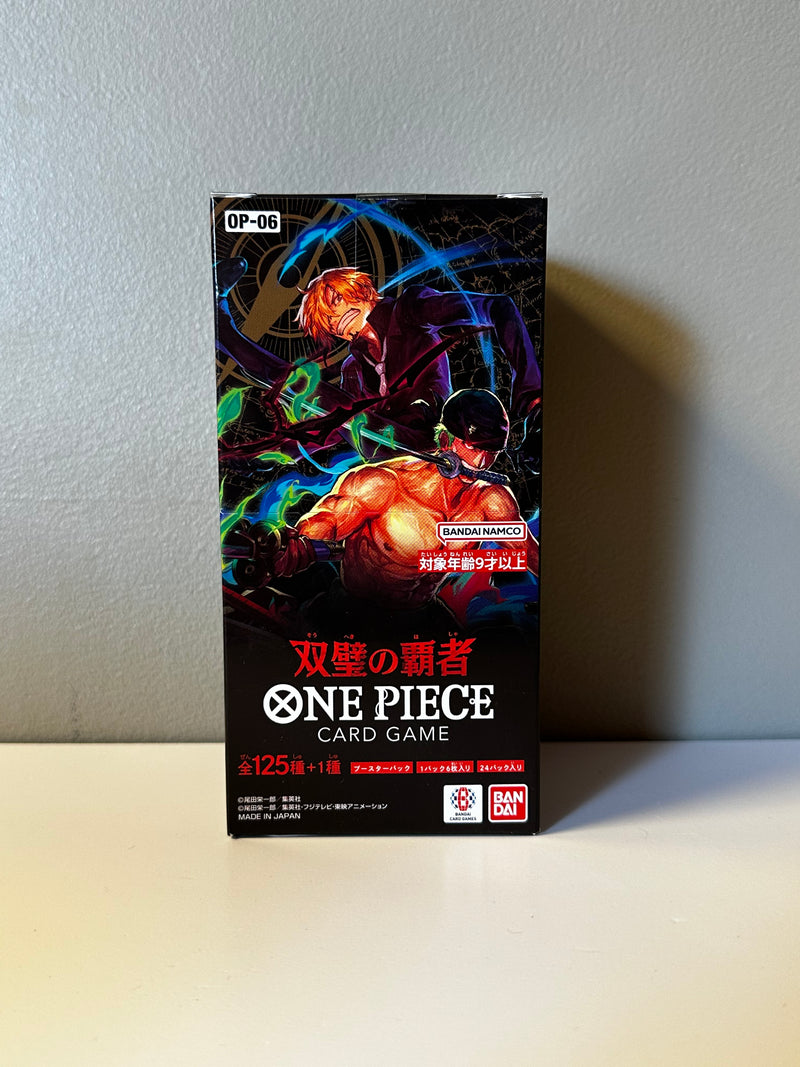 One Piece - Display Wings of the Captain (Twin Champions / Flanked by Legends) OP-06 (24 BOOSTER) JAP