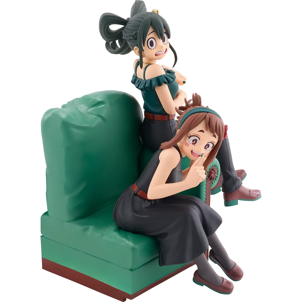 My Hero Academia – Figurine Tsuyu Asui & Ochako Uraraka 10th Anniversary