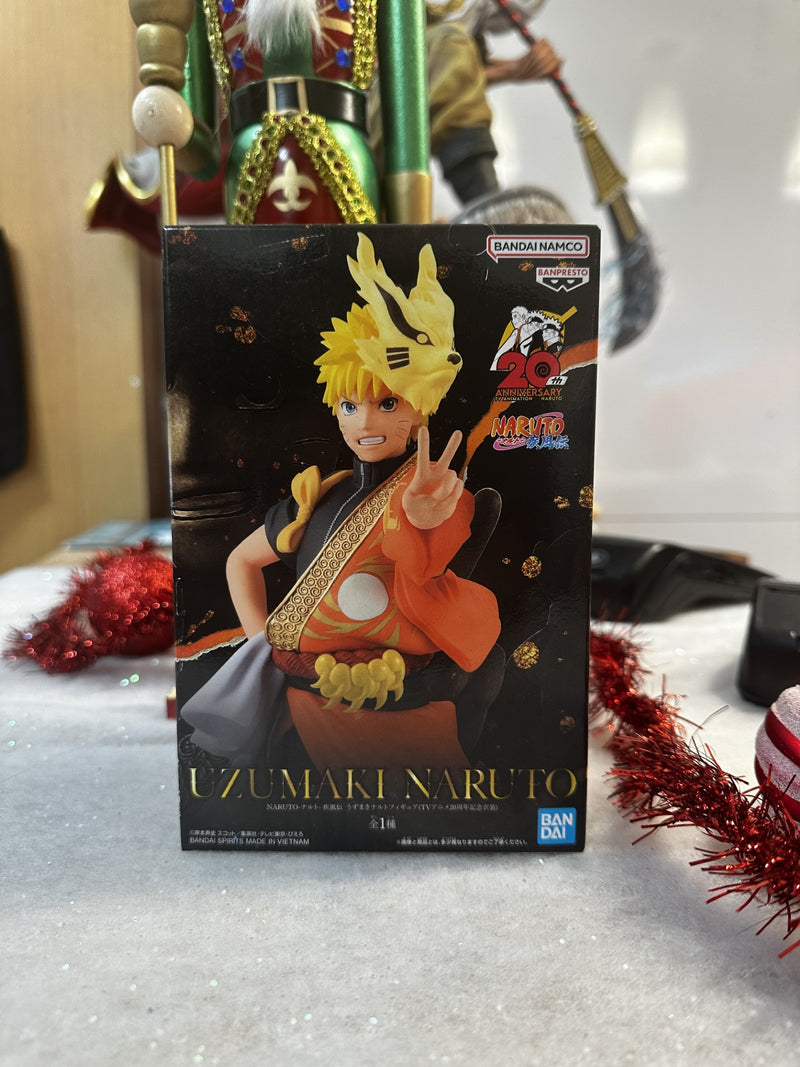 Naruto Shippuden - Figurine Naruto Uzumaki 20th Anniversary Costume Ver