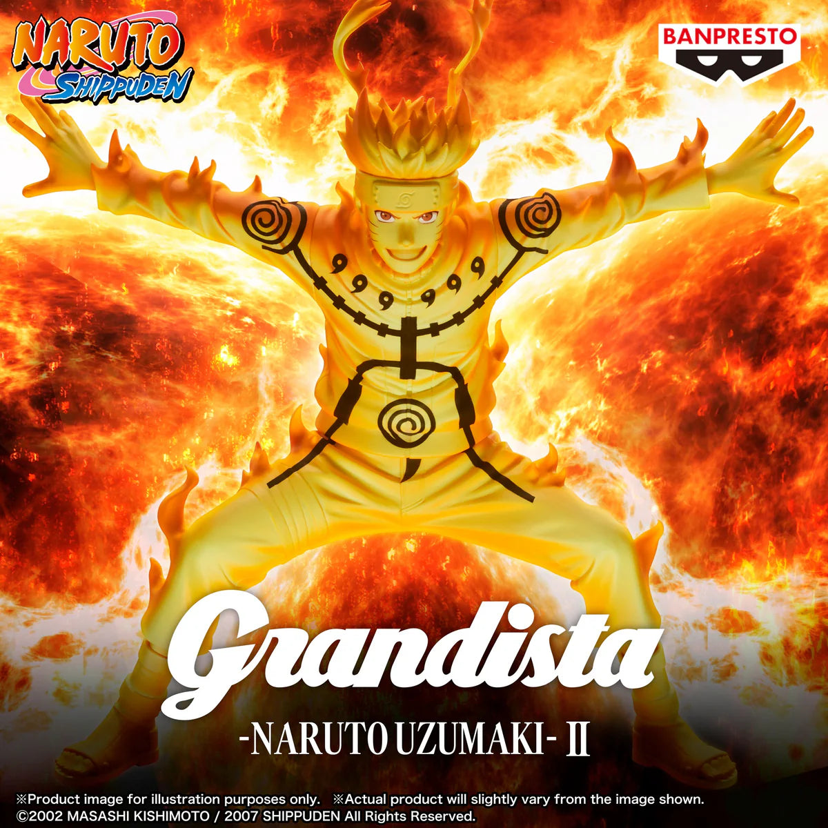 Naruto Shippuden - Grandista Figurine Uzumaki Naruto II