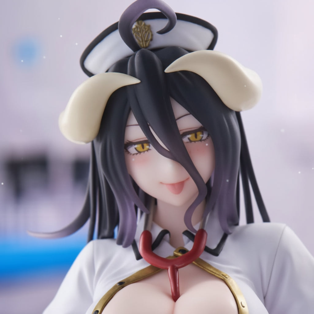 Overlord - Figurine Albedo Desktop Cute Nurse ver