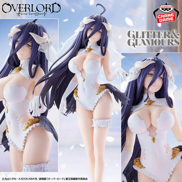 Overlord - Figurine Albedo Glitter & Glamours Wedding Ver.