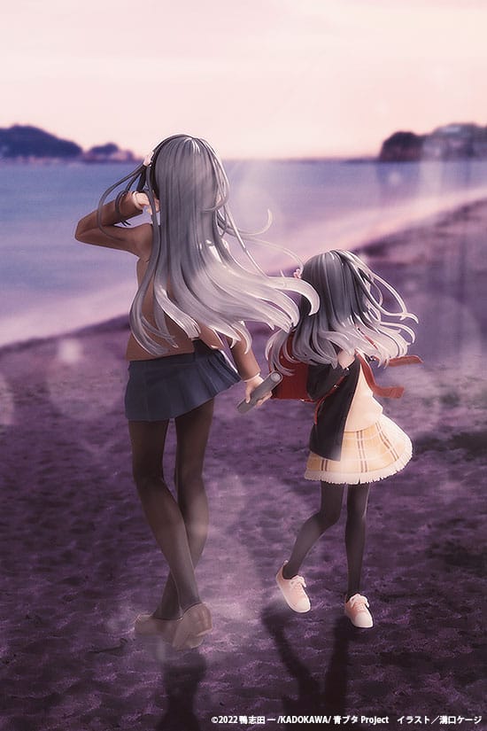 Rascal Does Not Dream of a Knapsack Kid statuette PVC Mai Sakurajima High School Graduation Ver. & Knapsack Kid