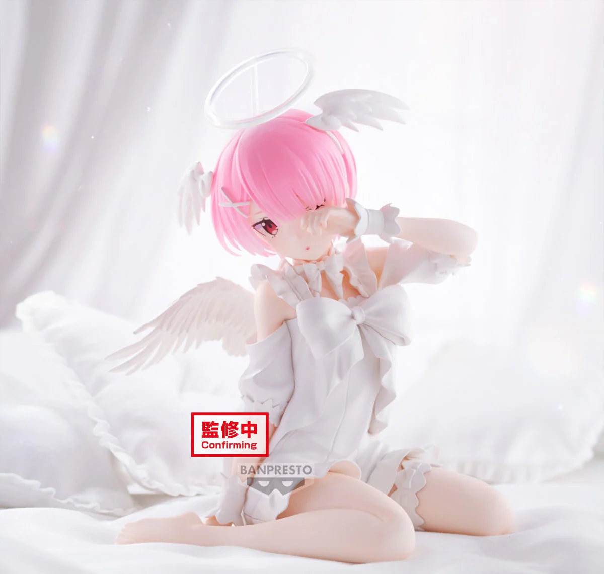 Re Zero Starting Life in Another World - Relax time Figurine Ram Sweet Angel ver