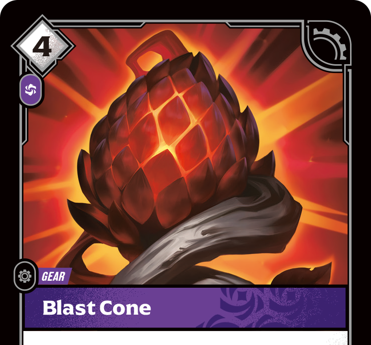 Riftbound – Carte Pomme de pin explosive Déchaînement FR – Riot Games