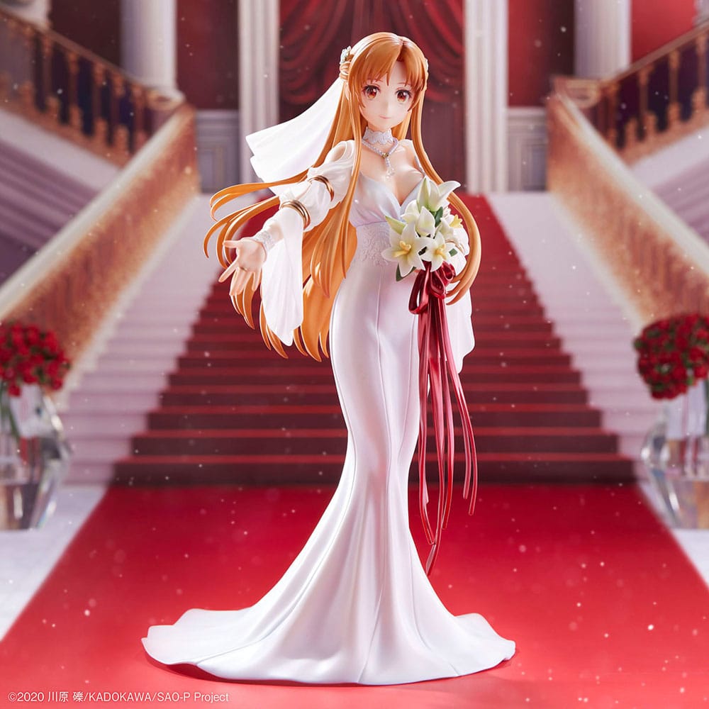Sword Art Online statuette PVC 1/7 Asuna Wedding Ver