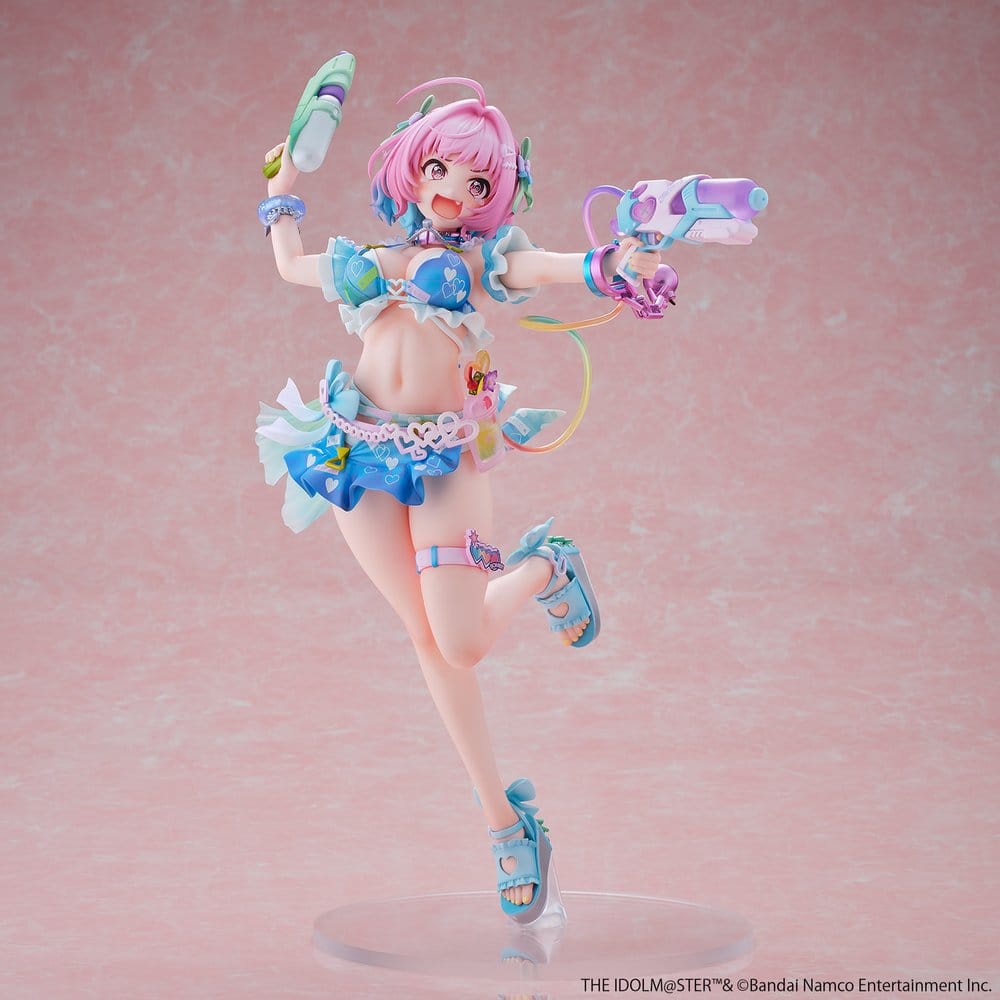 The Idolmaster Cinderella Girls statuette PVC 1/7 Riamu Yumemi Has No Choice but to Do It! Ver