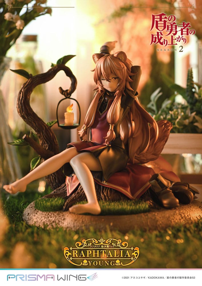 The Rising of the shield Hero Season 2 statuette PVC 1/7 Prisma Wing Raphtalia Young Version