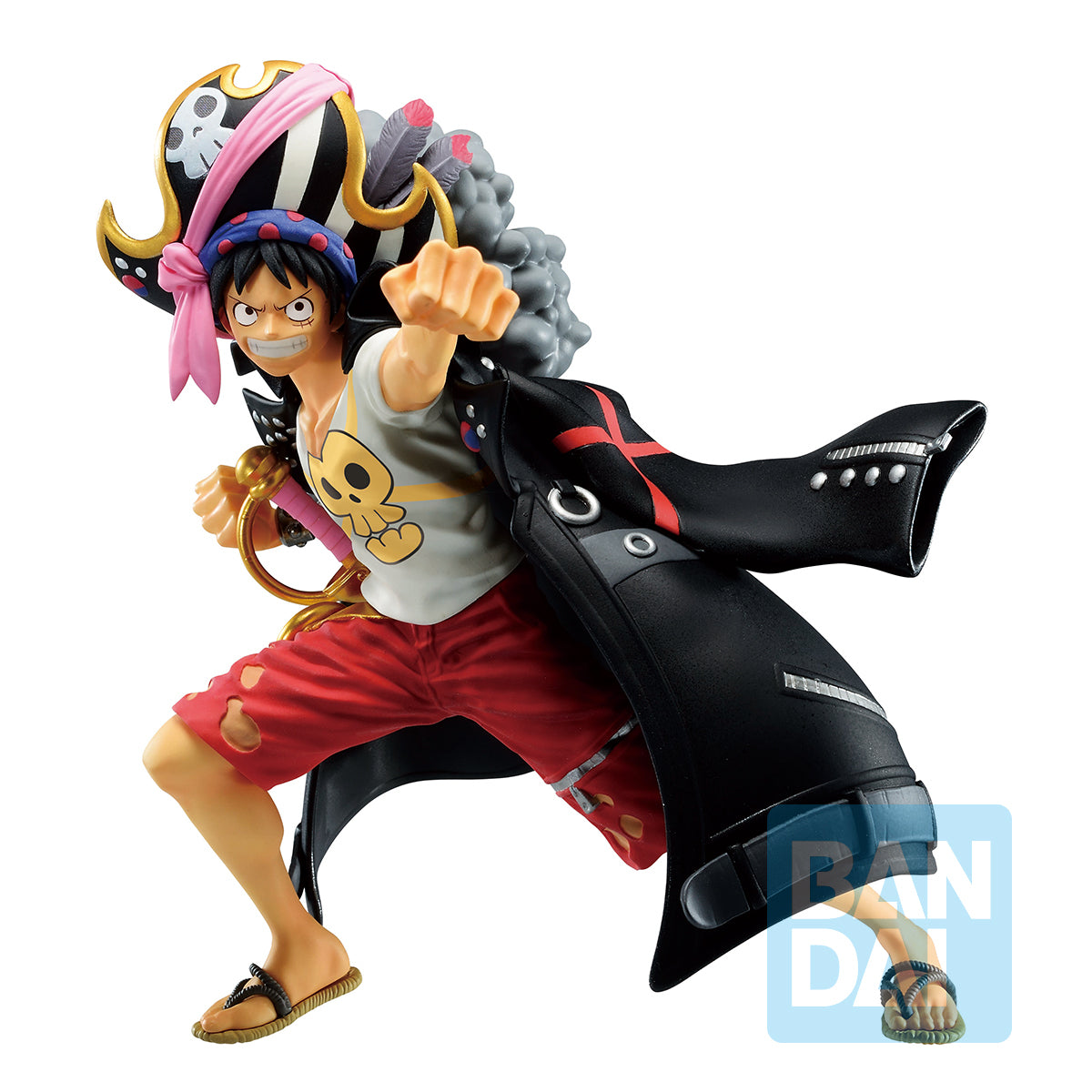 One Piece : Film Red - Figurine Monkey D Luffy - Ichibansho