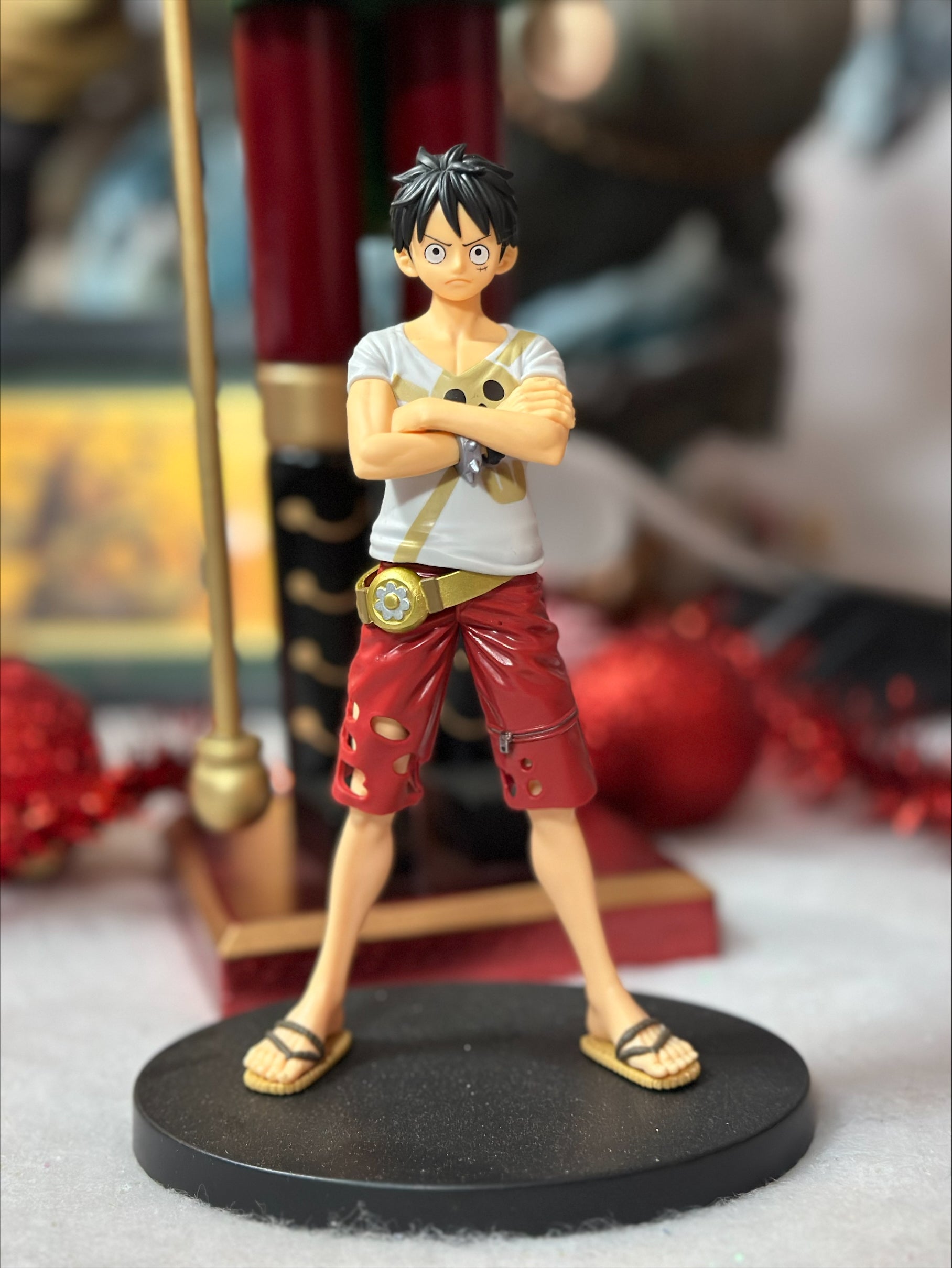 One Piece : Film Red - Figurine Monkey D Luffy - DXF (Sans boîte)