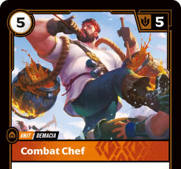 Riftbound - Carte Cuistot de combat Armes Spirituelles FR - Riot Games