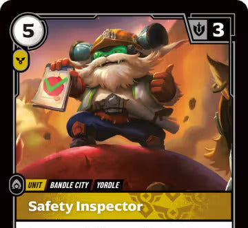 Riftbound - Carte Inspecteur de la sécurité Déchaînement FR - Riot Games