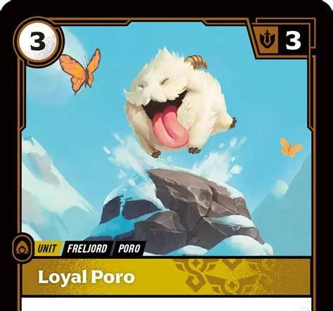 Riftbound - Carte Poro loyal Déchaînement FR - Riot Games