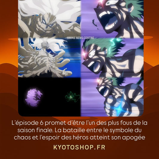 MY HERO ACADEMIA – LE PROCHAIN ÉPISODE S’ANNONCE EXPLOSIF !