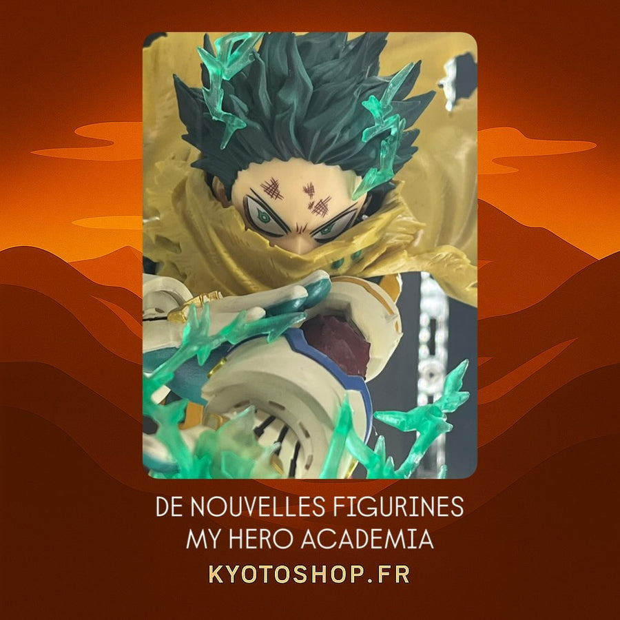 Les héros et vilains de nouvelles figurines My Hero Academia débarquent bientôt