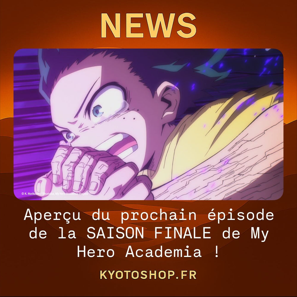 Aperçu du prochain épisode de la SAISON FINALE de My Hero Academia !