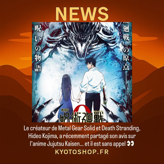 Hideo Kojima valide Jujutsu Kaisen