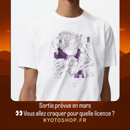 MANGA x MODE : UNIQLO FRAPPE FORT !