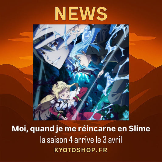 Moi, quand je me réincarne en Slime : la saison 4 arrive le 3 avril