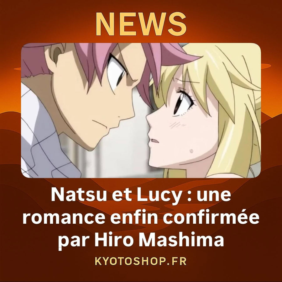 Natsu et Lucy : une romance enfin confirmée par Hiro Mashima ?