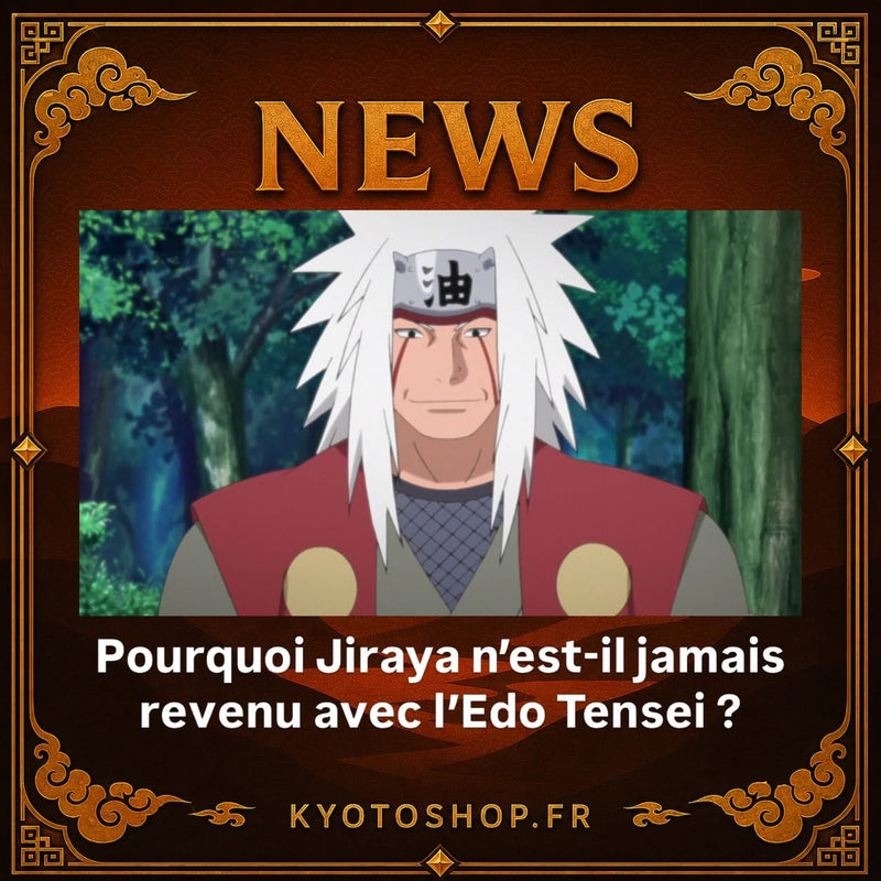 Pourquoi Jiraya n’est-il jamais revenu avec l’Edo Tensei ?