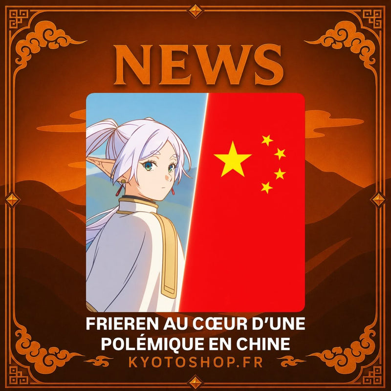 Frieren au cœur d'une polémique sur les réseaux sociaux chinois