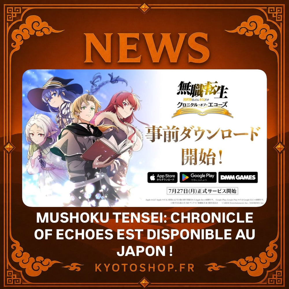 Mushoku Tensei: Chronicle of Echoes est officiellement disponible au Japon