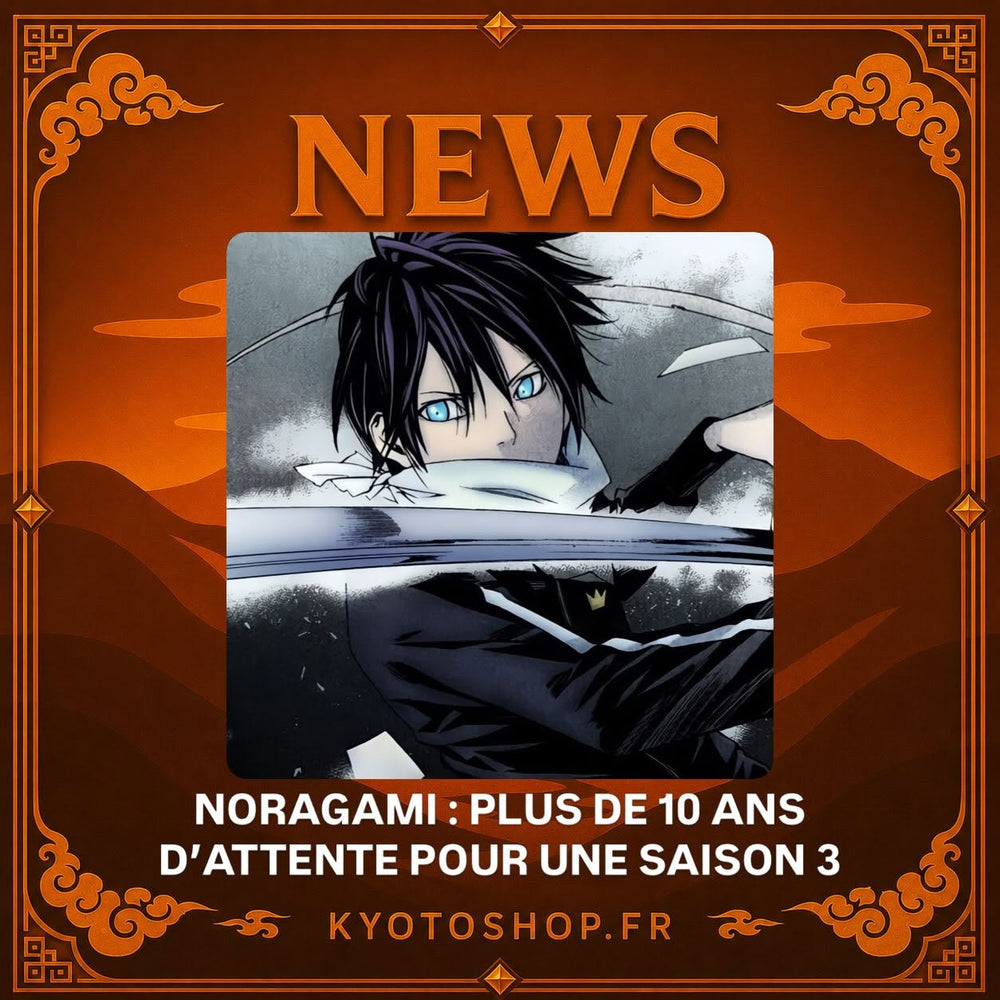 Noragami : plus de 10 ans d'attente… Les fans espèrent toujours une saison 3