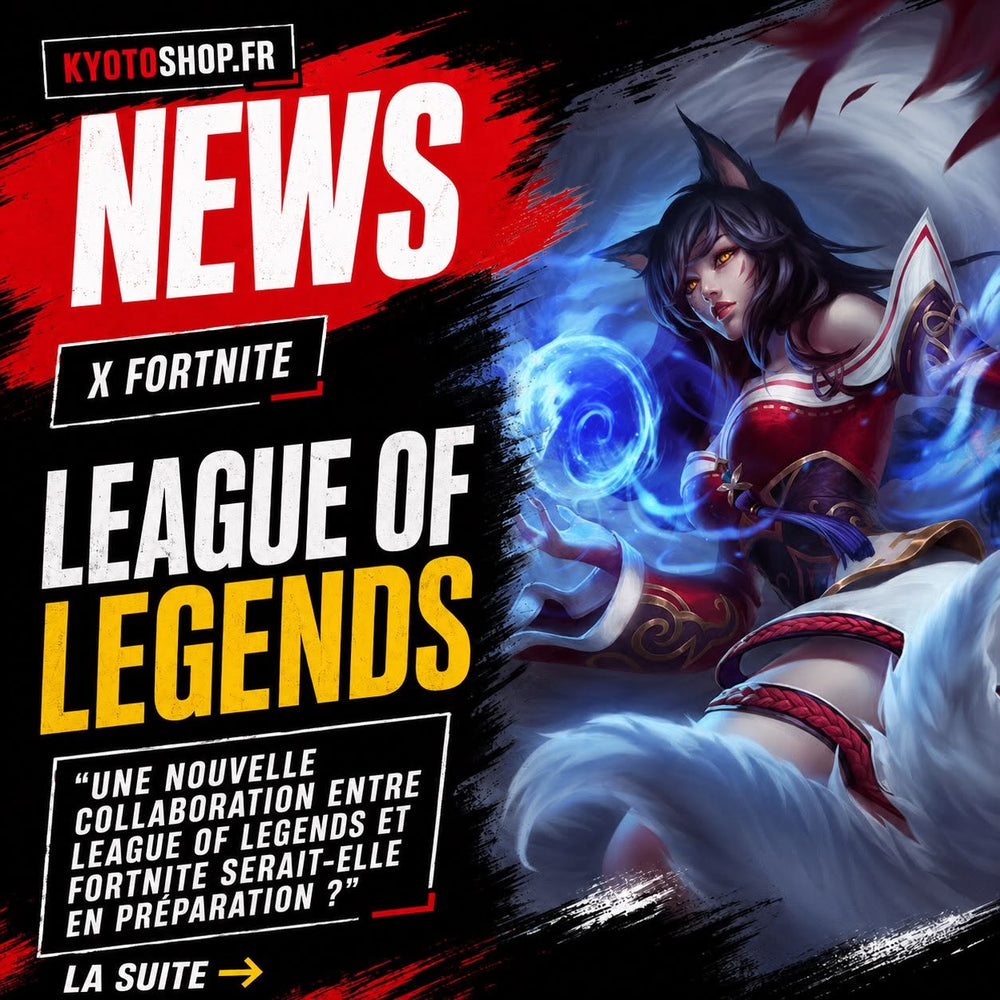 LEAGUE OF LEGENDS X FORTNITE : AHRI POURRAIT REJOINDRE LE BATTLE ROYALE