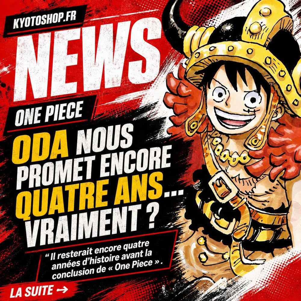 One Piece : Oda nous promet encore quatre ans… vraiment ?