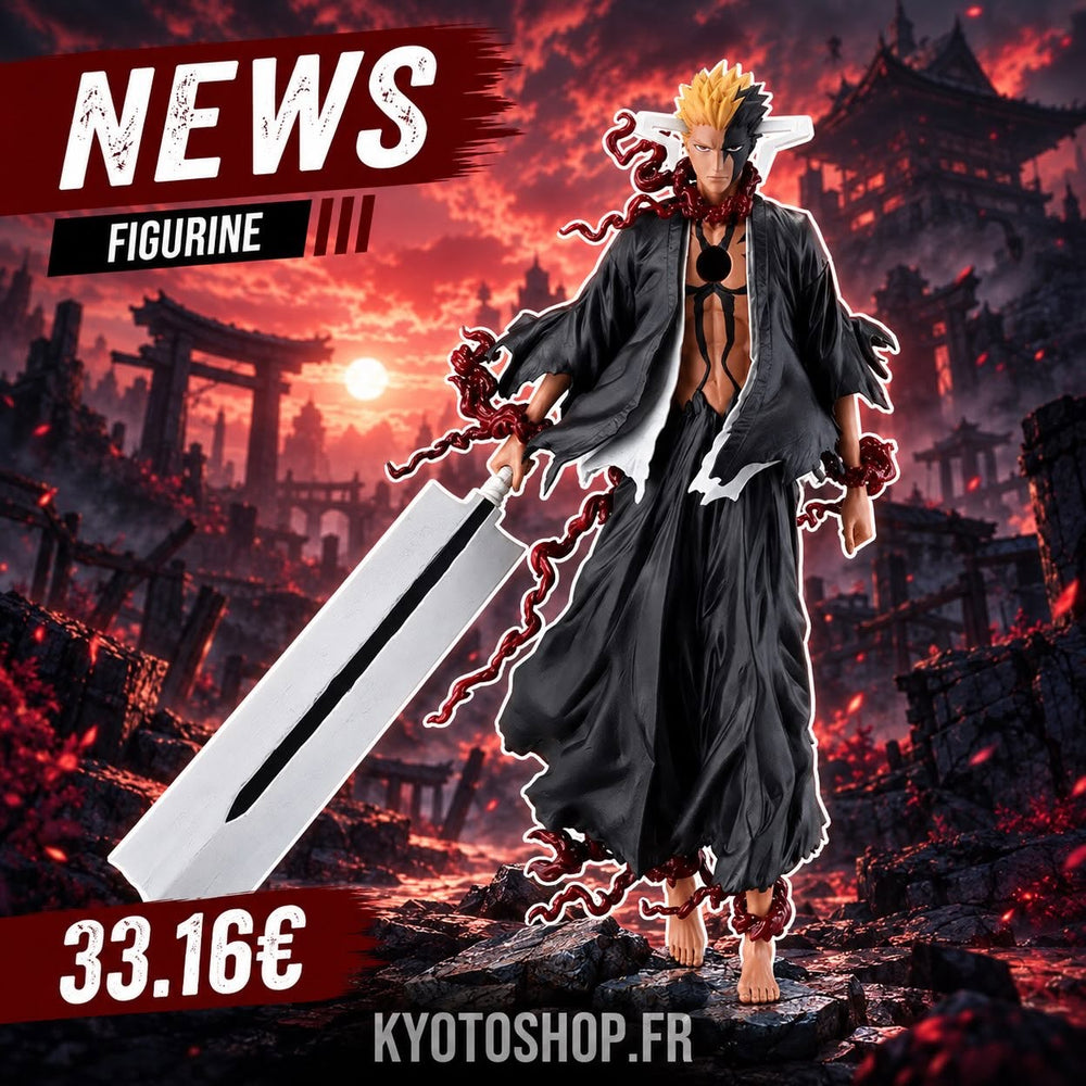Bleach : Ichigo Kurosaki se dévoile dans une impressionnante figurine Blood Chains
