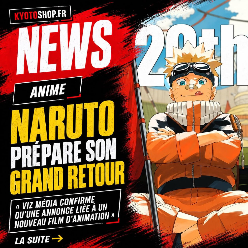 Naruto prépare son grand retour : un nouveau film d’animation va être annoncé