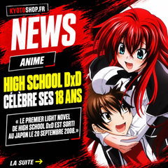 High School DxD célèbre ses 18 ans : déjà près de deux décennies pour la franchise