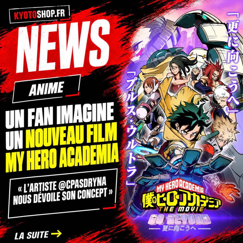 My Hero Academia: GO BEYOND — un fan imagine un nouveau film spectaculaire