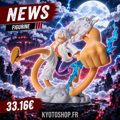 One Piece : Luffy Gear 5 déchaîne toute sa puissance avec cette nouvelle figurine Theorama Soul