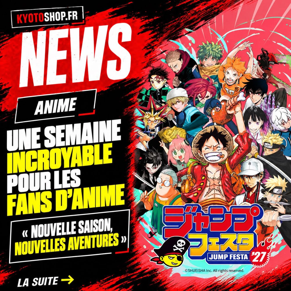 Une semaine incroyable pour les fans d'anime : Black Clover, Ao Ashi, Tokyo Revengers et bien plus !