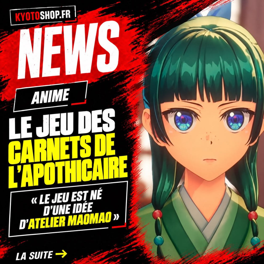 Les Carnets de l’Apothicaire : le nouveau jeu vidéo est né d’une idée d’Atelier Maomao
