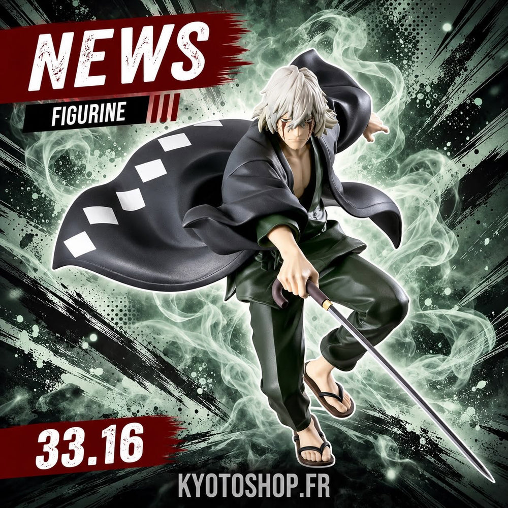 Bleach : Kisuke Urahara rejoint la gamme Maximatic de Banpresto
